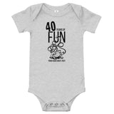 2021 Toad Suck Daze 40 Years Infant Onesie