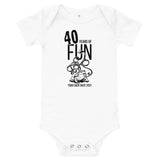 2021 Toad Suck Daze 40 Years Infant Onesie