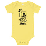 2021 Toad Suck Daze 40 Years Infant Onesie