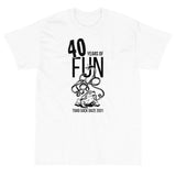2021 Toad Suck Daze 40 Years T-Shirt Black Print