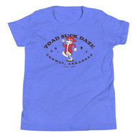 Youth 2022 Toad Suck Daze Retro Toad Walking T-Shirt