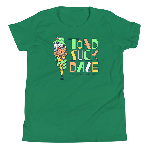 Youth 2022 Toad Suck Daze Ice Cream T-Shirt